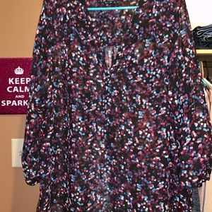 Maurices size 1 chiffon shirt